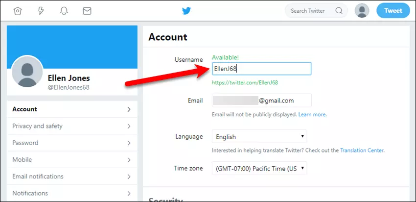 Twitter usernames begin with the @ symbol in the URL.  It is unique and will appear on your profile, publically.  You can change your username after signing up, but the new username must be unique.  People can find you by username and also tag you by username.