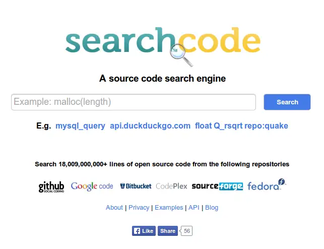 Search code for usernames and emails
