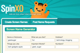 SpinXo is such a cute website and offers many fun options for users.